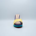 Load image into Gallery viewer, Stiletto abierto plataforma fina multicolor