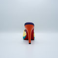 Load image into Gallery viewer, Stiletto abierto plataforma fina multicolor