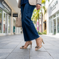 Cargar la imagen en la vista de la galería, Stiletto cerrado multicolor con lazo elegante